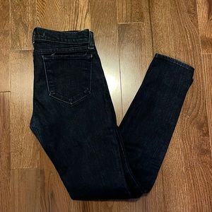 J Brand dark skinny blue jeans sz 26